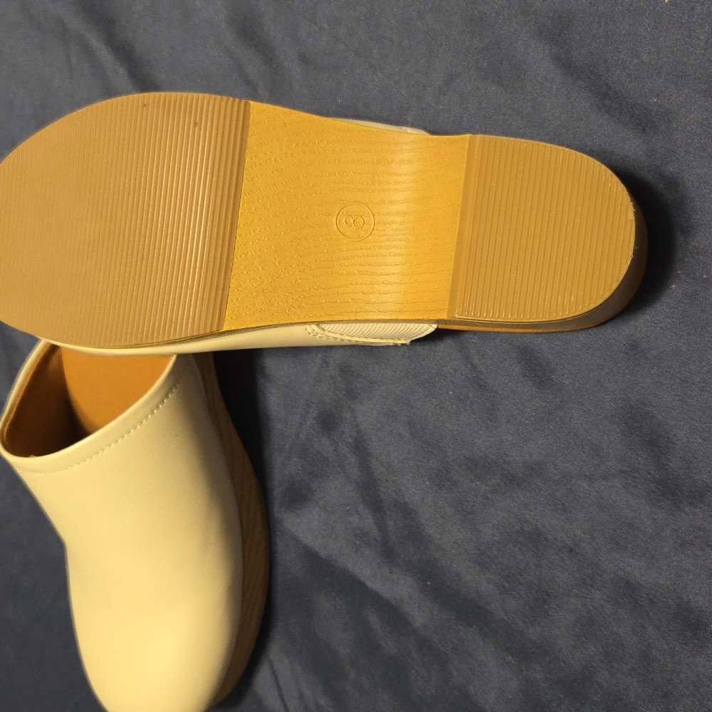 Universal Thread Cream Mules - Picture 8 of 9